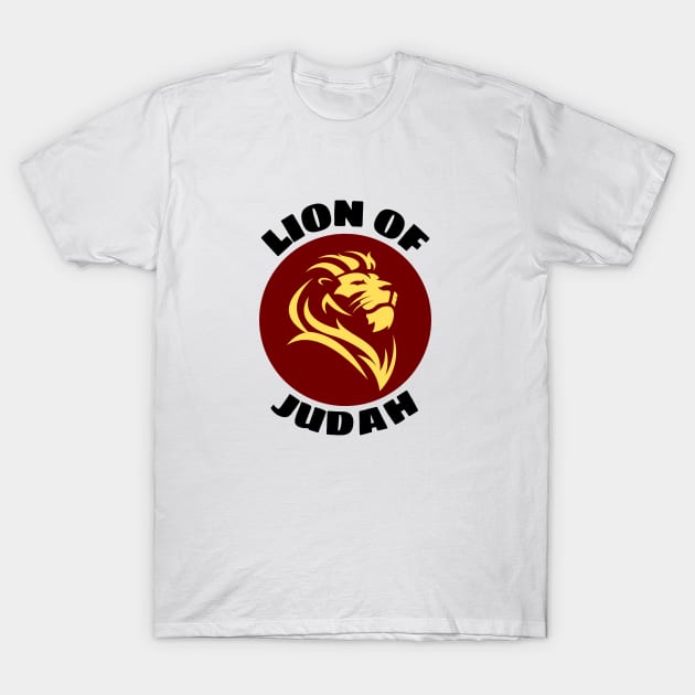 Lion Of Judah | Christian Saying T-Shirt by All Things Gospel